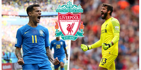 Alisson reveals how Philippe Coutinho persuaded him to move to Liverpool