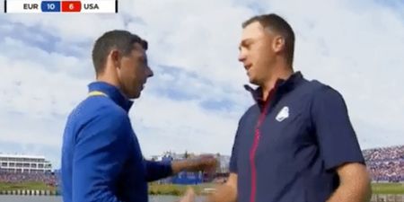 Justin Thomas’ post-match comments to Rory McIlroy are a mark of the man