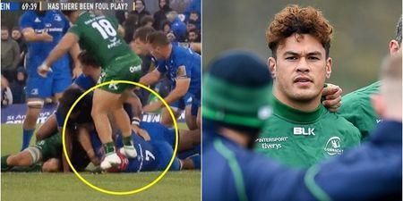 Six weeks for stamping on a player’s head, yet they say rugby has gone soft
