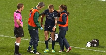Worrying sight for Connacht and Ireland as Kieran Marmion limps off early
