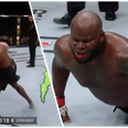 Derrick Lewis steals win with 20 seconds to go, immediately takes shorts off