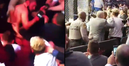 Footage shows how Dillon Danis left arena after reports he was “wobbling” from Khabib attack