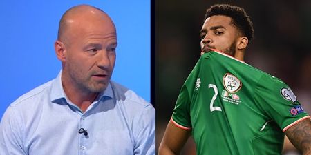 Alan Shearer was heavily critical of Cyrus Christie on Match of the Day