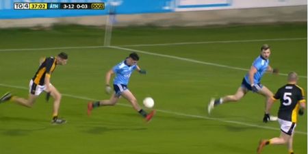 Dublin forward tearing it up against the Underdogs