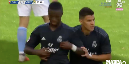 Real Madrid wonderkid scores ridiculous free-kick before taunting home fans