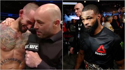 Tyron Woodley warns Joe Rogan to watch his mouth after CM Punk comments