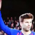 Gerard Pique tells the Nou Camp to shut up in defence of his biggest rival