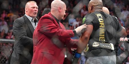 Daniel Cormier will slap Brock Lesnar if he enters Octagon at UFC 230