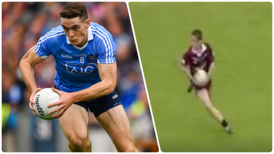 Clip of almighty Brian Fenton catch in under-14 final and the story of his weekend