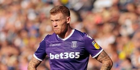 Stoke City manager Gary Rowett reveals that packages have been sent to James McClean