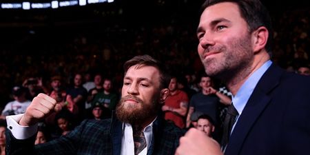 Eddie Hearn confirms talks with Conor McGregor about second boxing bout