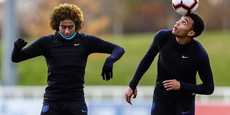 Jesse Lingard the latest to take the piss out of Marouane Fellaini