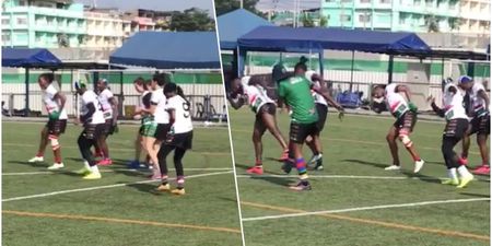 South Africa showed up to the Asian Gaelic Games… this is how they warmed up