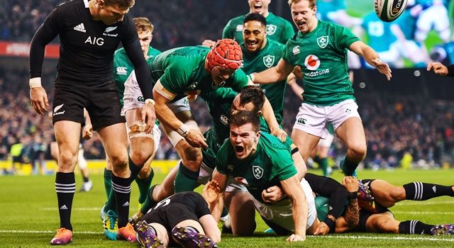 Ireland beat New Zealand