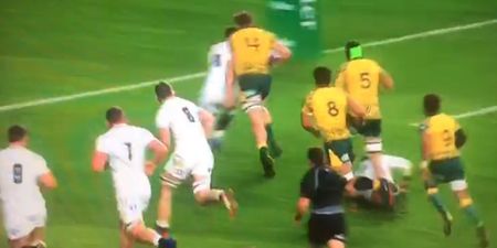 Wallabies denied blatant penalty try as Owen Farrell survives latest tackle controversy
