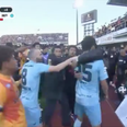Lukas Podolski and Andres Iniesta involved in mass brawl during J-League match