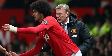 David Moyes proclaims Marouane Fellaini the best in the world with chest control