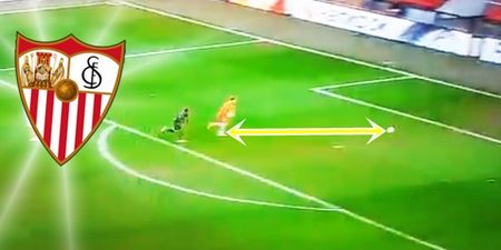Sevilla goalkeeper saves defender’s bacon with outrageous speed to prevent cock-up goal