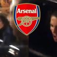 Arsenal star sends fans wild with celebrations out of his car window