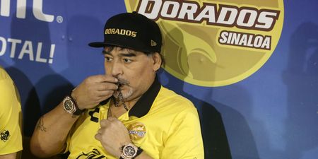 Diego Maradona ‘aims punch at journalists’ after final defeat