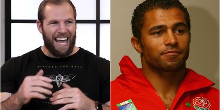 Funny James Haskell tale about Jason Robinson teaching English forwards foot-work