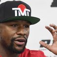 Floyd Mayweather did not react well to question about kicks in Nasukawa bout