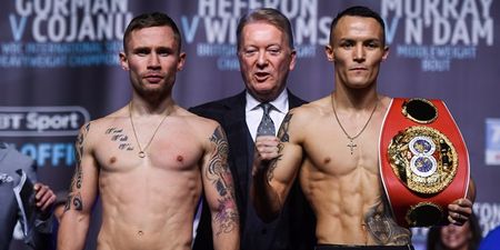Carl Frampton surprised by reception at weigh-ins for Josh Warrington fight