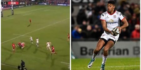 Robert Baloucoune redeems himself by finishing off exceptional Ulster try