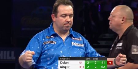 Brendan Dolan darts like a king to dance through to round four for first time ever