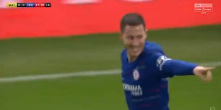 Watch: Eden Hazard scores 100th Chelsea goal with very classy finish