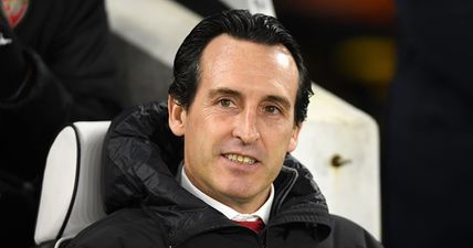 Unai Emery apologises after kicking bottle at fans following draw with Brighton