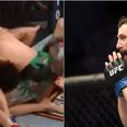Michael Chiesa remarkably finishes one-armed submission over Carlos Condit