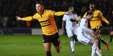 Carlow man scores the winning goal as Newport knock Leicester out of FA Cup