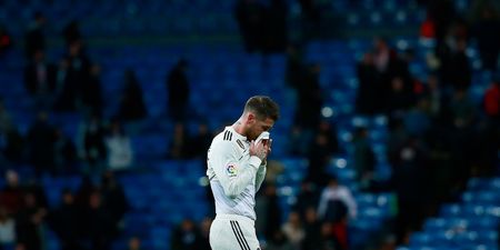 Sergio Ramos infuriated by ‘scandalous’ refereeing in latest defeat