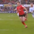 Jacob Stockdale scores his fifth and sixth try of the Pool stages
