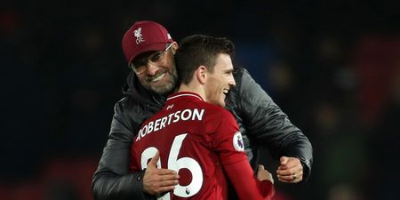 Jurgen Klopp reveals Andy Robertson renewed Liverpool deal in “almost record time”