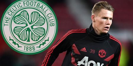 Scott McTominay could be about to join Celtic on loan from Man United