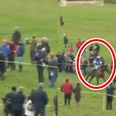 Waterford jockey somehow stays on board and wins after final fence blunder