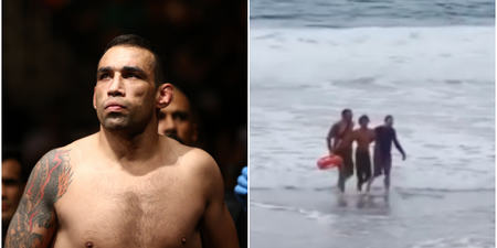Former UFC heavyweight champion Fabricio Werdum rescues drowning teenager