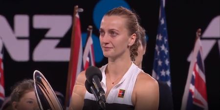 Emotional Petra Kvitova gives incredible speech after Australian Open final loss