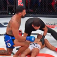 One of MMA’s hottest prospects brutally knocked out at Bellator 214