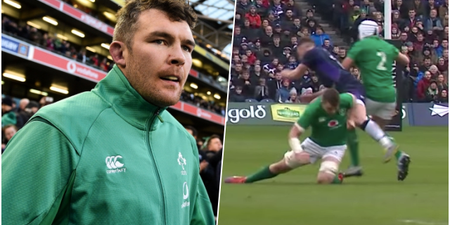Scots fume as Peter O’Mahony collision rules Stuart Hogg out of Six Nations