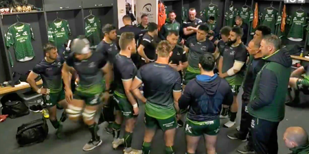 TG4 applauded for showing pre-match Nigel Owens chat in Connacht dressing room