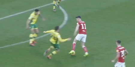 Callum O’Dowda ruins two Norwich defenders on way to gorgeous goal for Bristol City