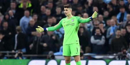 Kepa Arrizabalaga apologises for final incident after being fined one week’s wages