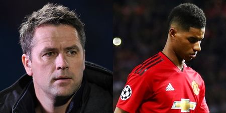 Michael Owen hits back at fans after criticism for saying Liverpool players should kick Marcus Rashford