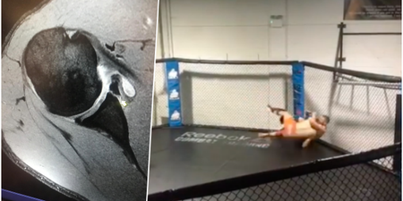 EXCLUSIVE: The moment Will Fleury suffered serious shoulder injury before Bellator Dublin