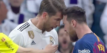 Sergio Ramos insists he didn’t mean to catch Lionel Messi in the face
