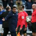 Marco Silva confronts referee after Everton blow two goal lead at Newcastle