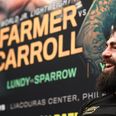 Jono Carroll deserves massive credit for his reaction to first career defeat